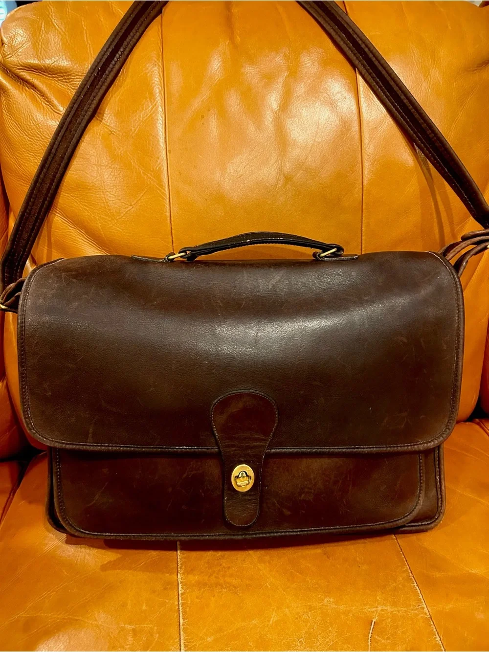 Vintage Coach Metropolitan Briefcase
